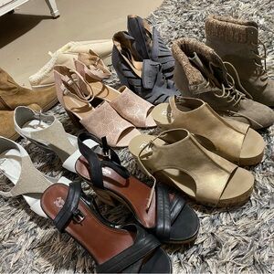 Women's Black Ankle-Strap Sandals